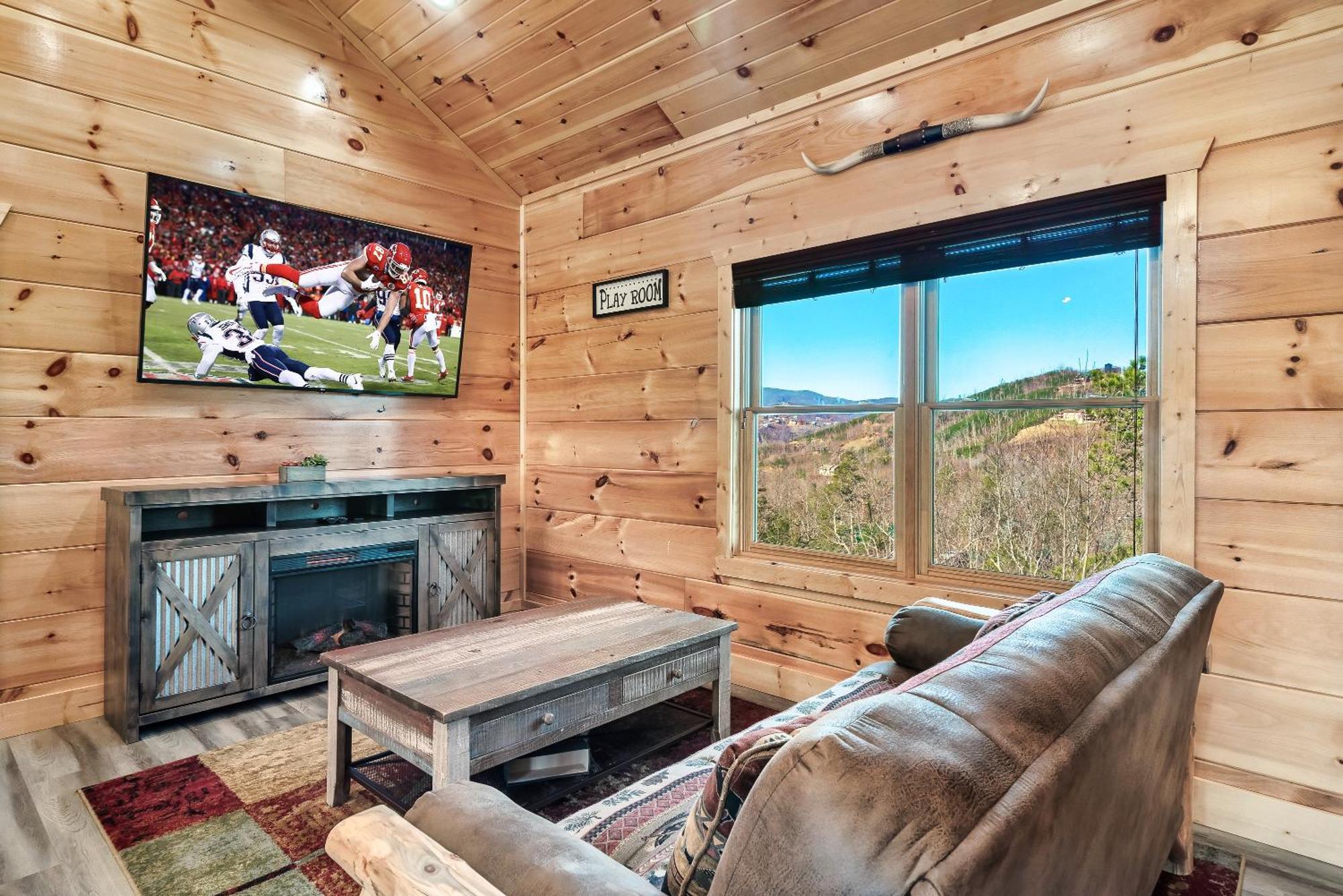 Full Equipped Cabin With A Pool And Game Room Smokies Views Гатлинбург Экстерьер фото
