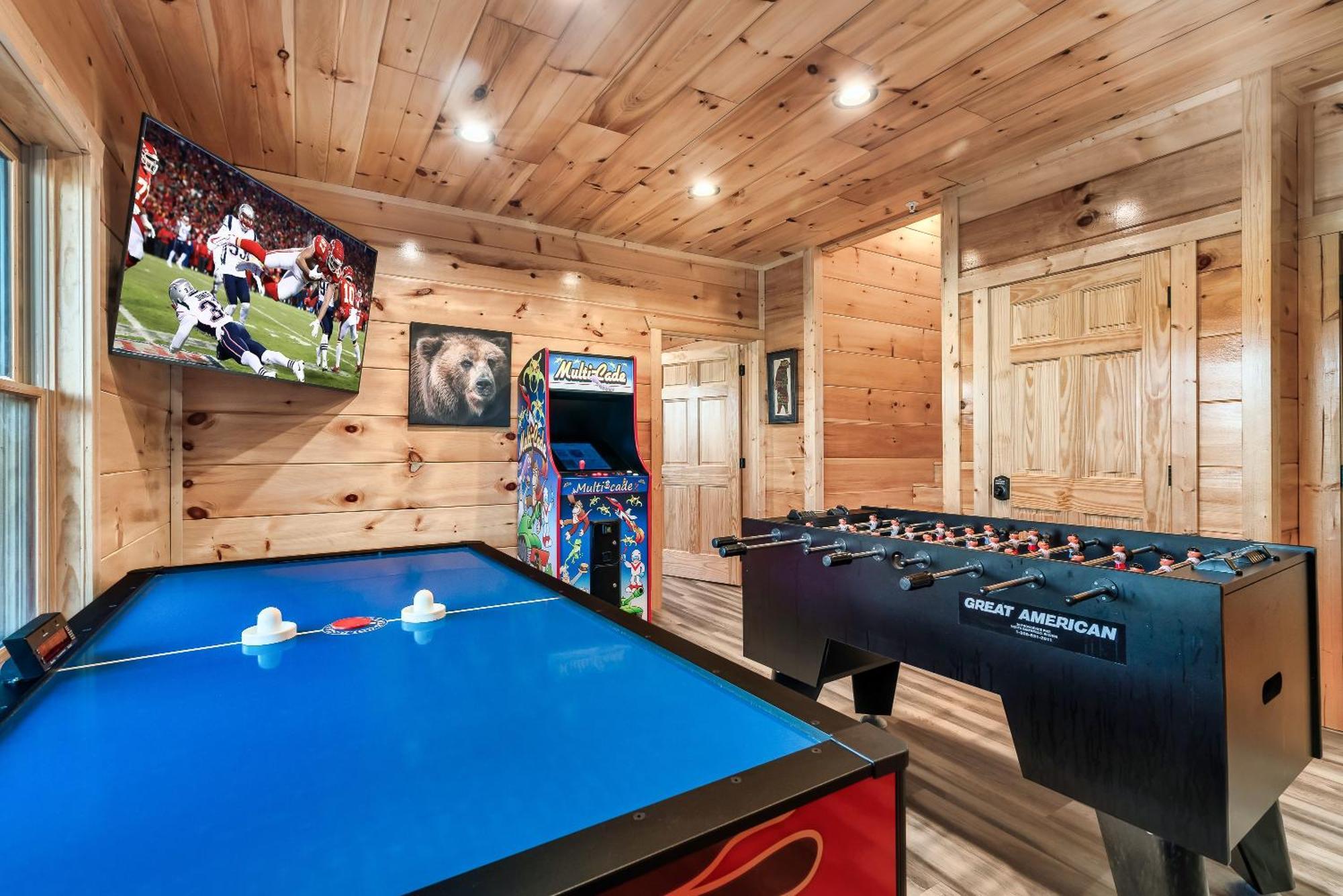 Full Equipped Cabin With A Pool And Game Room Smokies Views Гатлинбург Экстерьер фото