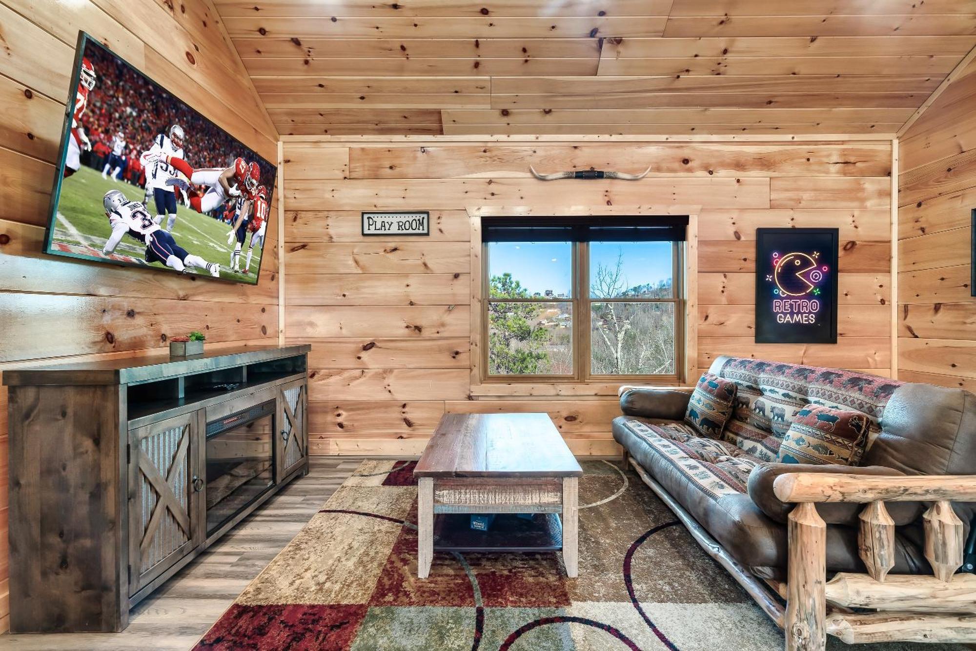 Full Equipped Cabin With A Pool And Game Room Smokies Views Гатлинбург Экстерьер фото